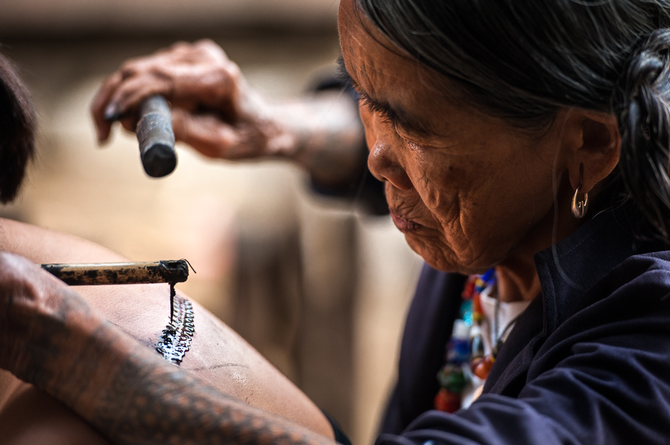 Traditional Cordillera tattooing — mambabatok